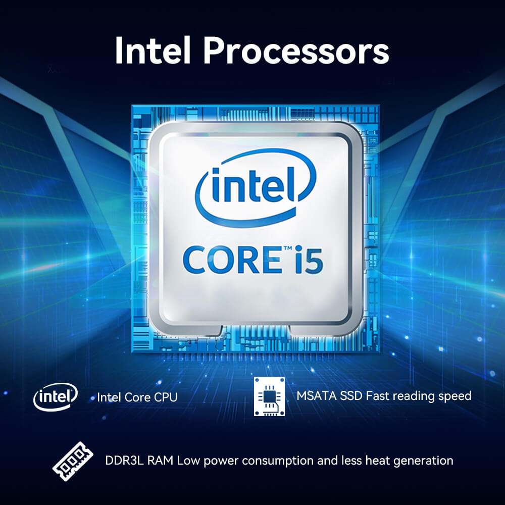 x31G 2LAN 2COM RS485 6USB Industrial PC