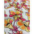 Diseño floral Rayon Challis 32S Imprimiendo Tela