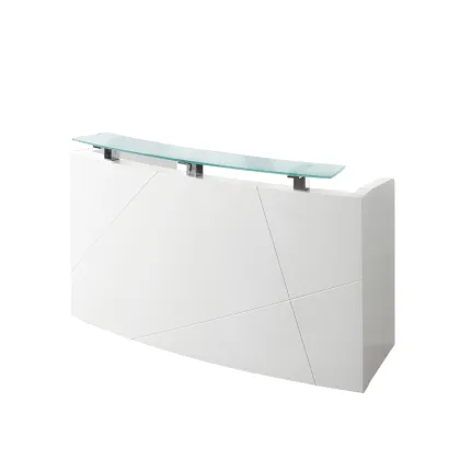 Hotel Exhibition Corner Office Furniture: Reception Counter Desk