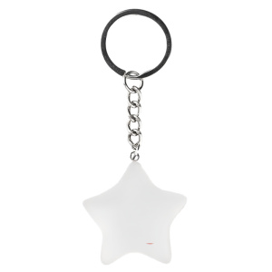 Clear Crystal 30mm Star Pendant Pendant Keychain