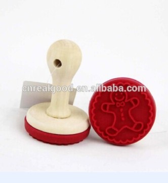 43874 high quality silicone cookie stamp