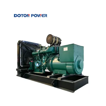 Big Power Branded Alternator Diesel Generator Set Soundproof Diesel Generator  360KW 450KVA  AVR Made In China