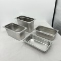 Conjunto de recipiente de recipiente de gastronorma de aço inoxidável