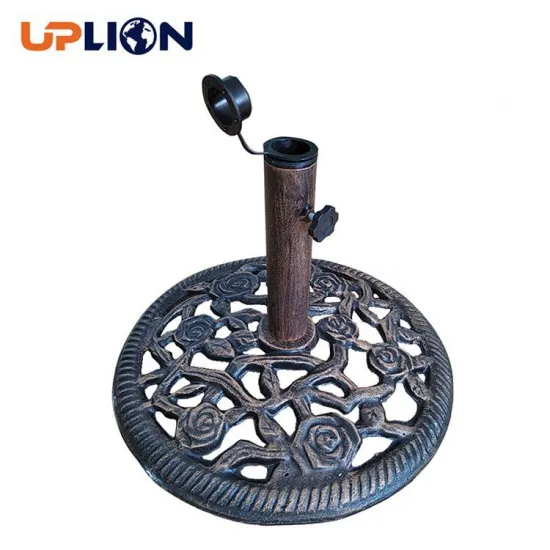 Uplion Outdoor Heavy Duty Cast Iron Patio Umbrella Base