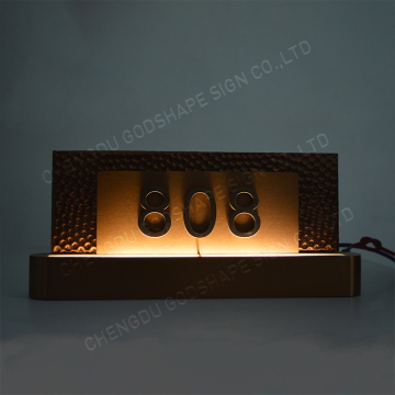 LED Door Plate Sign for Hotels Rooms