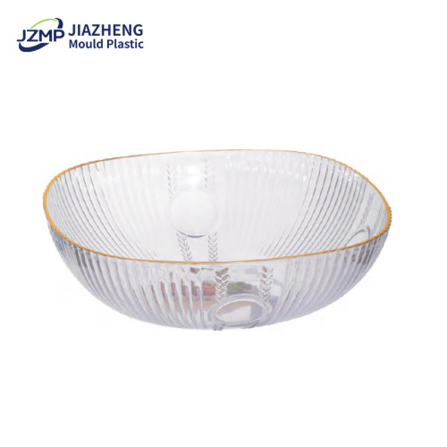Ecofriendly PET Transparent Plastic Fruit Tray Salad Bowl