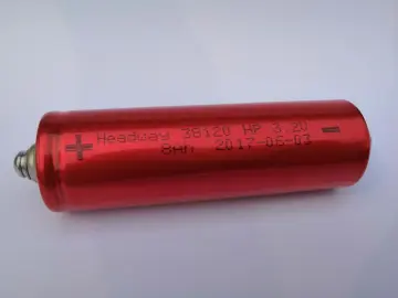 Rechargeable Cell HW38120HP-8Ah 3.2V For Telecommunication