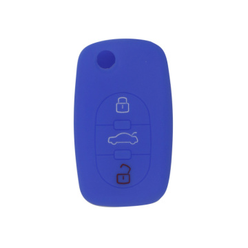 silicone rubber protective key cover for Audi