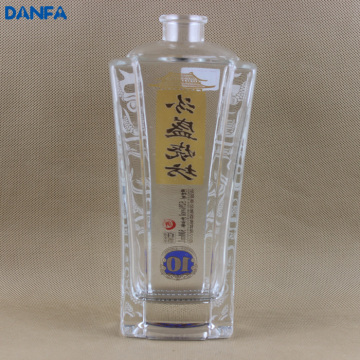 500ml Glass Gin Bottle