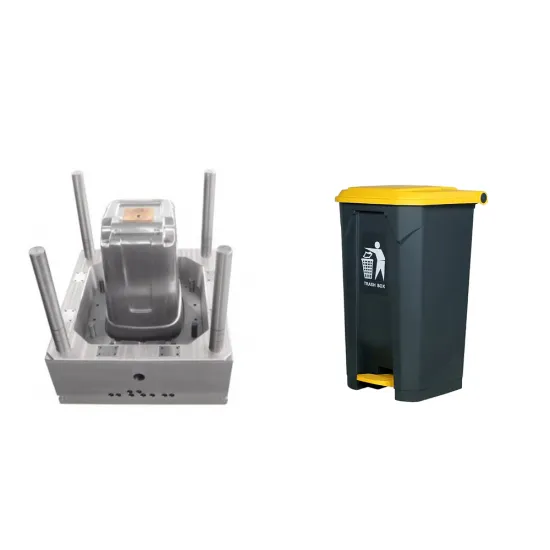 New Design Household Plastic Garbage Bin Mould