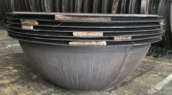 Dish Flared Dish Head