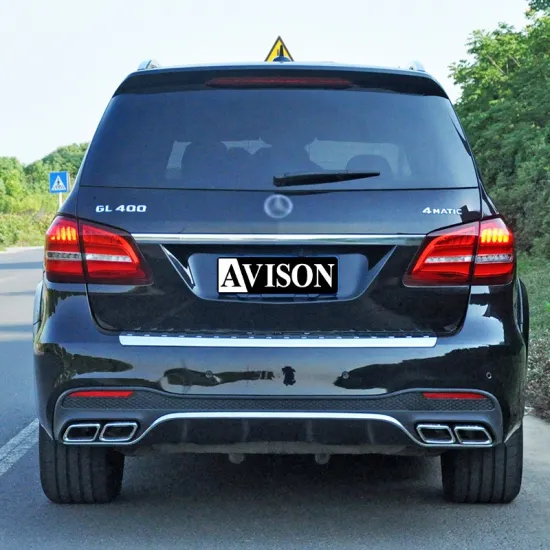 Mercedes Benz GL 2013-2015 Grille and Bumper Kit for GLS63 Look