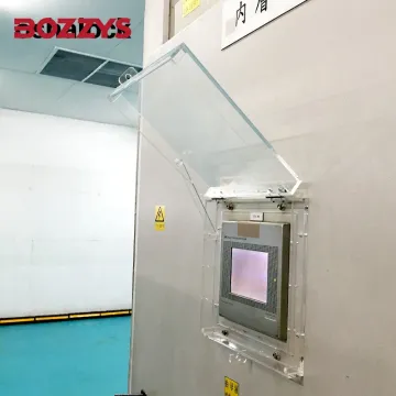 BOZZYS 220mmx220mm Wall Switch Protection Cover for Appliance Touch Panels