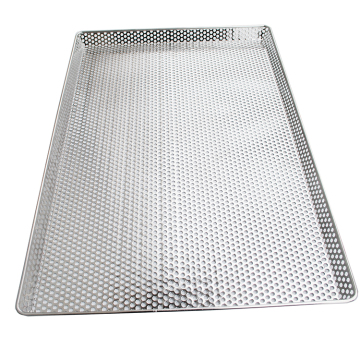 Customized Food Grade Stainless Steel Perforated Baking Tray