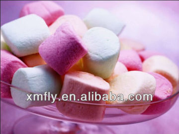 Halal small oval shape marshmallow leaf