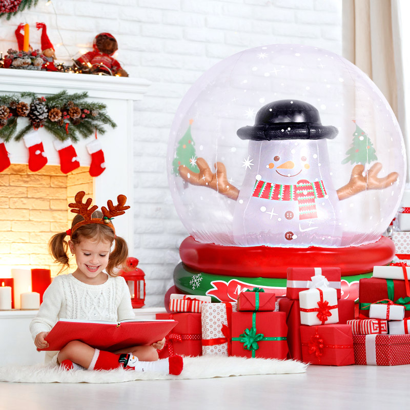 Customized inflatable Christmas crystal ball