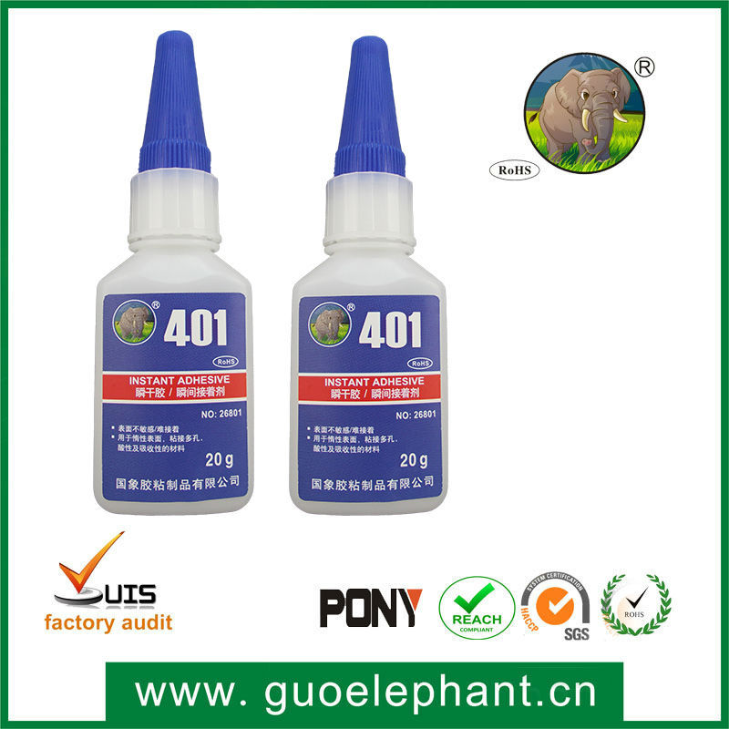 401 Super Glue Cyanoacrylate Adhesive 20g/bottle, High Quality 401 Super  Glue Cyanoacrylate Adhesive 20g/bottle on