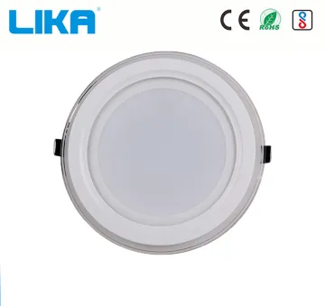 Round 18w Glass LED Panel Light