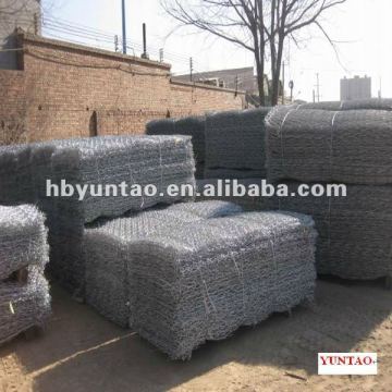 plastic coated hexagonal wire mesh gabion box Low price