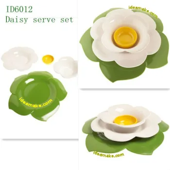 Daisy Serve Set as seen on tv 2015 Hot Sale products flower dinnerawre set