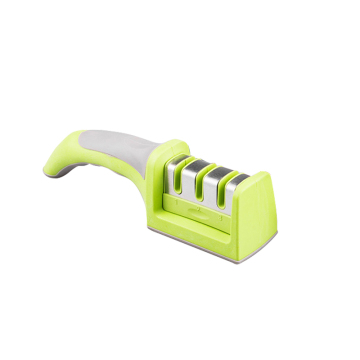 3-Stage Easy Holding Soft Handle Sharp Knife Sharpener