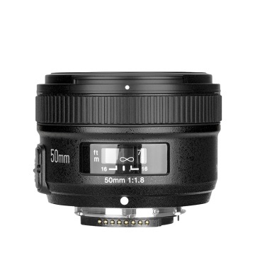 Yongnuo yn50mm f1.8ニコンDSLRカメラ用の大きな口径オートフォーカスレンズ