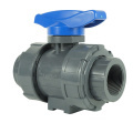 DKV 1/2 Inch Gray PVC Ball Valve for Irrigation