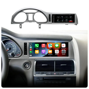 JingZhi Android 13 Car Radio for Audi Q7 2005-2015 with CarPlay, 4G, 360° Amplifier, DSP, and Wireless DVI