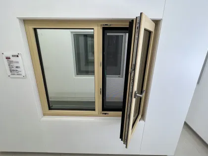 Joyfident Aluminum Clad Wood Casement Passive Window