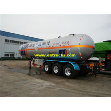 26MT 50000 Litros Liquid Ammonia Tank Trailers