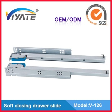 Full Extension Concealed Bottom Mount Drawer Slides