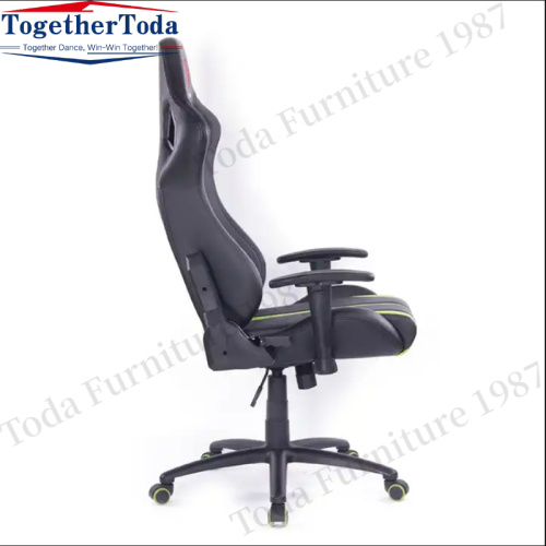 Customizable leather metal base gaming chair swivel chair