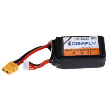 Drone Accessories 4S 1300mAh 14.8V 45C Battery