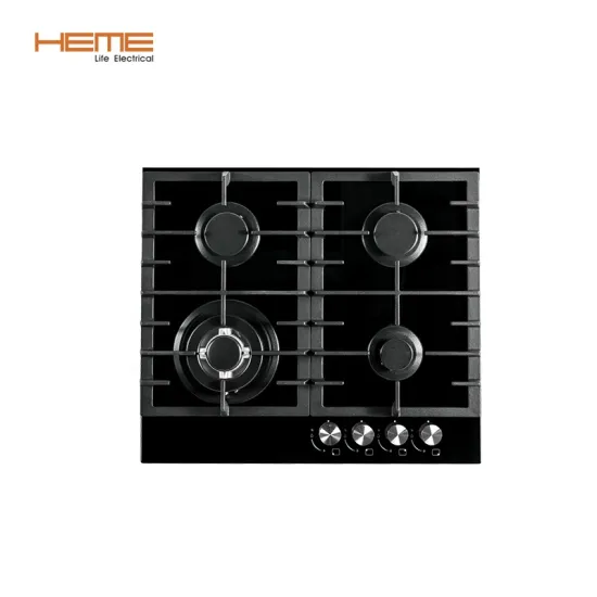 High Quality 4 Burner Tempered Glass Gas Cooktop
