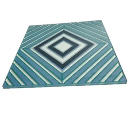 Silk Screen Digital Printing On Glass Sheets