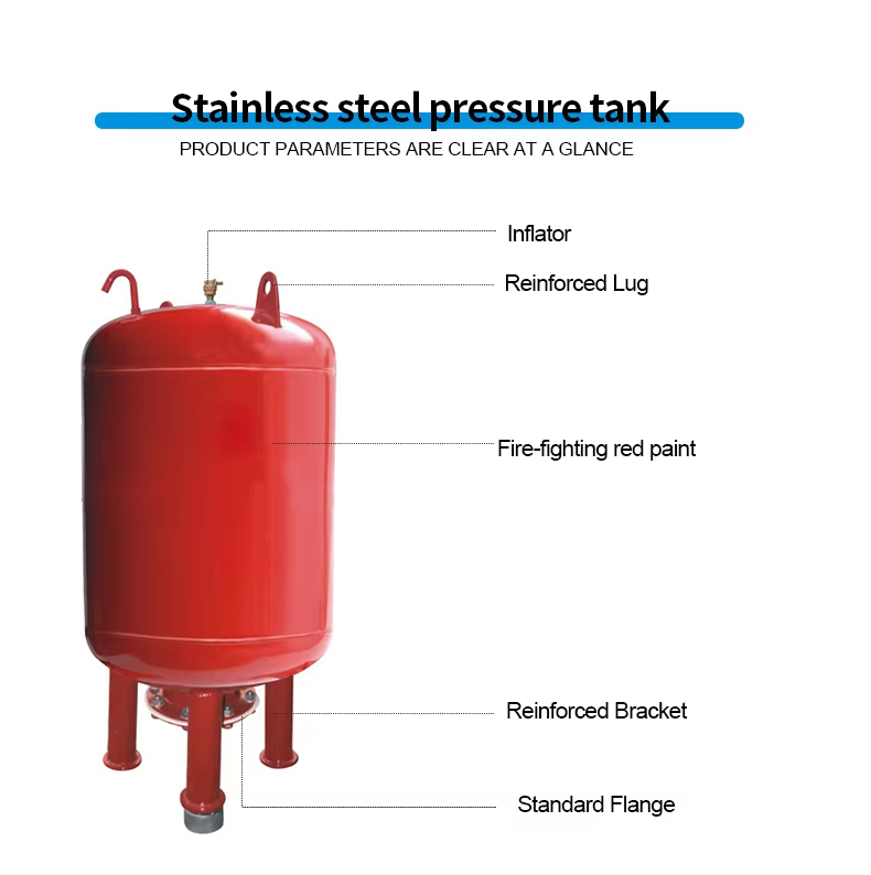 Stainless Steel Pressure Vessel Tanks