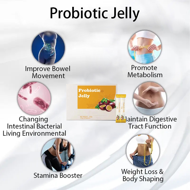 Natural weight loss Prebiotic Jelly Dietary Supplement Digestive Probiotic Jelly Vegan Slim Probiotic Slim Magic Jelly