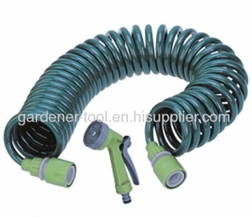 30m Garden Water Hose With 4-pattern Hose Nozzle 
