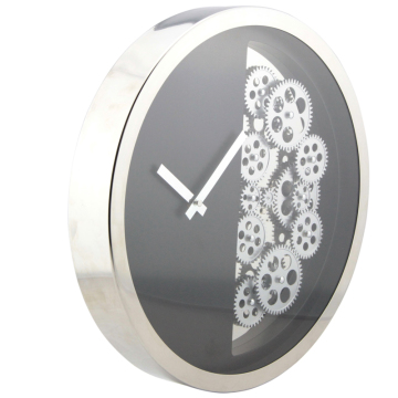 Home Decoration 16'Metal Wall Gear Clock Design and Patent by MK-Time