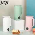 JIQI 350ML Automatic Soy Milk Machine Mini Fruit Juicer Vegetable Extractor Food Blender Filter Free For Home Soybean 110/220V