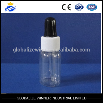 15ml clear plastic oil bottle