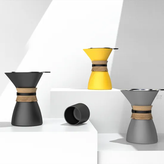 DHPO Pour Over Coffee Dripper Set: Premium Outdoor Manual Coffee Maker
