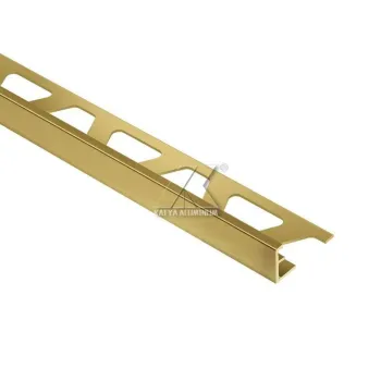 High-Quality Aluminum Alloy Trim Tiles for Wall Corners and Edges