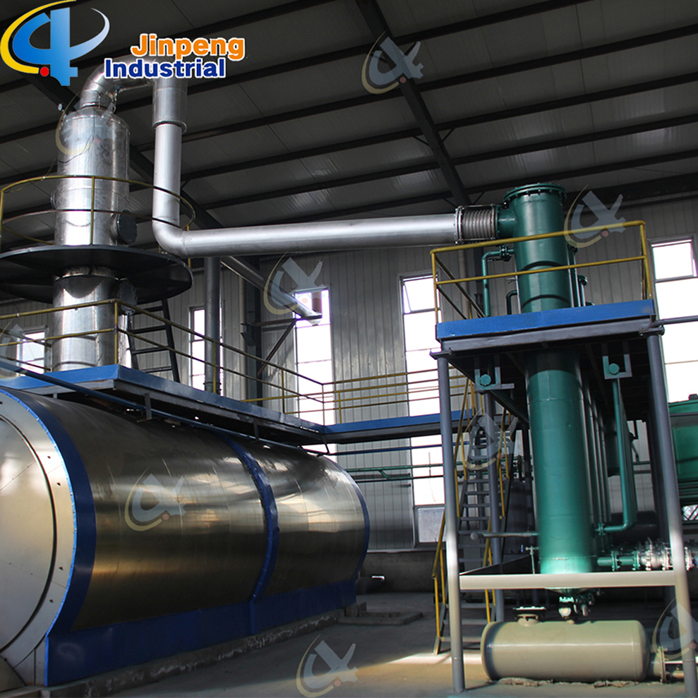 Tyre Oil Distillation to Diesel Machine