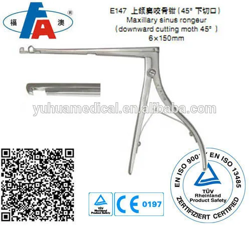 Maxillary sinus rongeur, Nose instruments