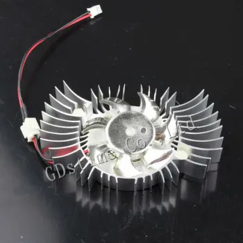 Computer 12V 5V 2Pin 55MM 2.15" VGA Graphics Card Cooling Fan