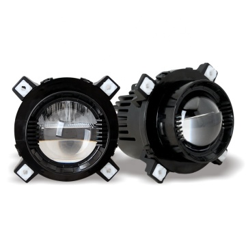 Tuff Plus 90mm 3.5 Inch LED Fog/Driving Lights with High Beam and Daytime Running Lights