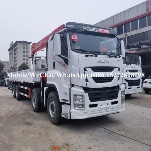 Isuzu 8t Crane Truck Palfinger 12t Truck
