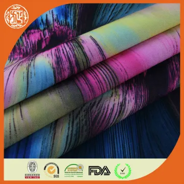 100%Polyester digital print corduroy fabric