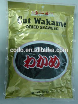 Dired seaweed wakame for Sushi with Kosher